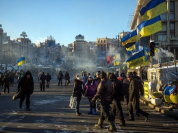 Самооборона Майдана установила блокпост на Грушевского