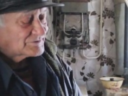 "Борюсь за выживание и жду весны", - под Кривым Рогом 83-летний пенсионер второй месяц выживает без газоснабжения, - ВИДЕО
