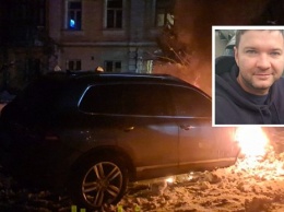 В Киеве сожгли машину журналиста Антонова из dtp.kiev.ua
