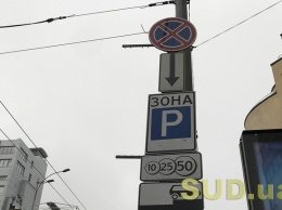 В Киеве девушка отметилась «фееричной» парковкой, фото
