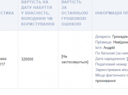 Глава пассажирских перевозок «Укрзализныци» купил внедорожник за 1,25 млн гривен