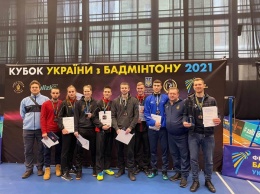 На Кубке Украины по бадминтону спортсмены Днепропетровщины завоевали четыре «золота»