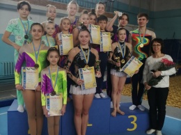 Одесские спортсмены - победители всеукраинского турнира по спортивной акробатике