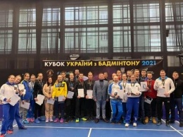 Харьковчане победили на Кубке Украины по бадминтону
