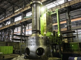 В цехах "Турбоатома" продолжаются работы над оборудованием для Кременчугской ГЭС