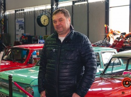 Коллекционеры Днепра: Михаил Прудников рассказал о первом ретро-авто, гоночных болидах и «Машинах времени»