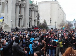 Освобождения одесского активиста Стерненко в Киеве требовали тысячи человек