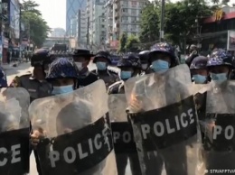 В Мьянме задержали более 140 протестующих