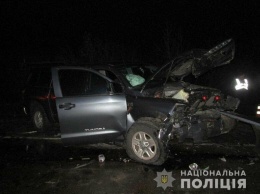 На запорожской трассе Audi выехала на встречку и столкнулась с Toyota - два человека погибли