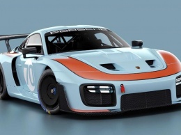Porsche показал обновленную версию гоночного автомобиля 935 на видео