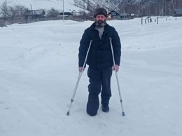 Россиянин со сломанной ногой двое суток полз по снежной пустыне