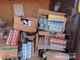 В Мелитополь пытались ввезти крупную партию контрабандных сигарет