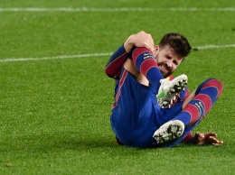 Пике получил травму в матче с «Севильей», «Барселона» не захотела оглашать сроки восстановления футболиста