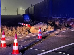 В Бельгии украинец-водитель фуры погиб в ДТП