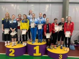 Николаевские рапиристы выиграли три финала чемпионата Украины среди кадетов