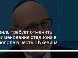 Израиль требует отменить переименование стадиона в Тернополе в честь Шухевича