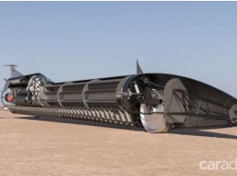 В Австралии создали уникальный ракетомобиль (фото)