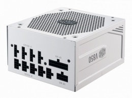 Представлен мощный и белый блок питания Cooler Master V850 Gold V2 White Edition