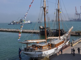 В Одессу прибыла уникальная 105-летняя яхта. Возможно, мы увидим ее и в Николаеве (ФОТО)
