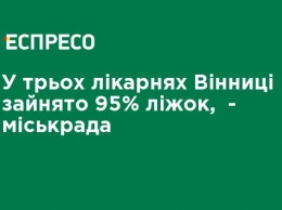 В трех больницах Винницы занято 95% коек, - горсовет