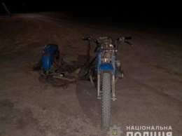 В Мелитопольском районе пьяный лихач на мотоцикле едва не убил сына (ФОТО)