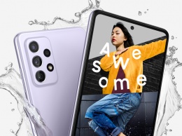 Вышел смартфон Samsung Galaxy A72 c большим экраном, защитой от воды и емкой батареей по цене от 35 990 рублей