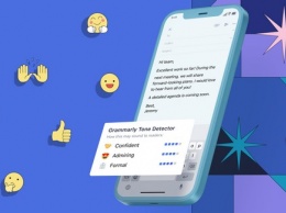 Grammarly теперь определяет настроение текста на мобильных устройствах