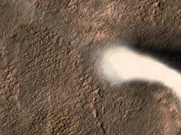 Perseverance заснял первого «пылевого дьявола» на Марсе