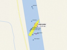 Гигантский контейнеровоз сел на мель и заблокировал проход по Суэцкому каналу. Инфографика