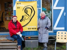В Берлине появился киоск, в котором ничего не продают