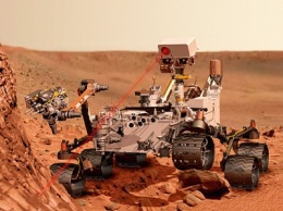 Селфи ровера Curiosity на фоне марсианских гор [ФОТО]