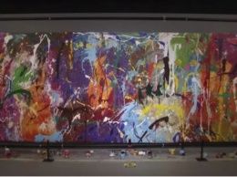Посетители выставки по ошибке дорисовали чужое граффити стоимостью в сотни тысяч долларов (ВИДЕО)