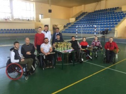 В Симферополе впервые официально провели Чемпионат по теннису на колясках