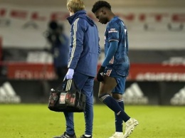 Сака получил травму бедра в матче против Шеффилд Юнайтед