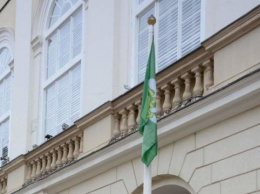 У Львовской ратуши подняли флаг Пласта - по случаю дня первой присяги