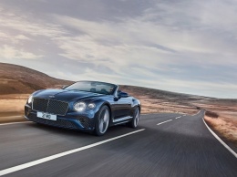 Новый Bentley Continental GT Speed ​​получил версию с открытым верхом