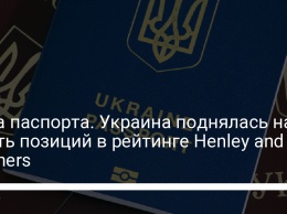 Сила паспорта. Украина поднялась на шесть позиций в рейтинге Henley and Partners