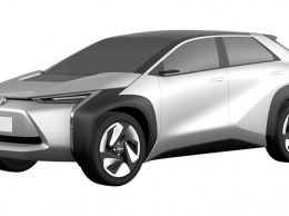 Toyota выбрала имя для нового электрокросса BZ4X