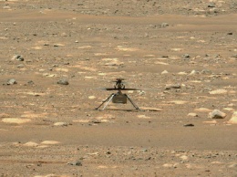 Марсианский вертолет успешно прошел тест на вращение лопастей с высокой скоростью
