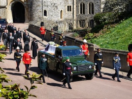 Вся королевская семья на похоронах принца Филиппа