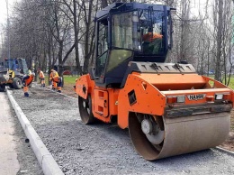 В столице проводится ремонт дорог и тротуаров