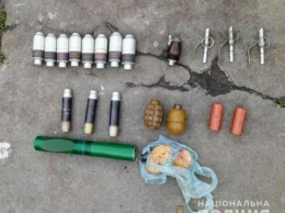 В Скадовске обнаружен схрон оружия
