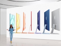 Apple представила разноцветные iMac с новым чипом