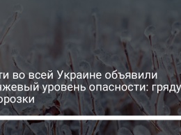 Почти во всей Украине объявили оранжевый уровень опасности: грядут заморозки