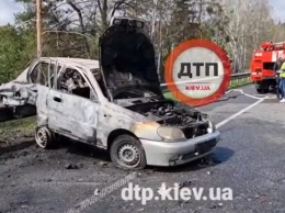 Сгорел заживо: под Киевом в автомобиле взорвалась газобаллонная установка