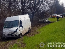 Audi слетела в кювет и загорелась. В Хмельницкой области в ДТП погибли женщина и ребенок