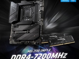 7,2 ГГц - это новый рекорд разгона памяти DDR4
