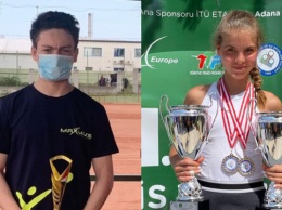Украинские юниоры Агинский и Сокольвак выиграли титулы Tennis Europe