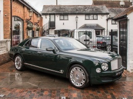 На аукцион выставят Bentley Mulsanne королевы Елизаветы II