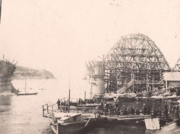 Как строился Мерефо-Херсонский мост: исторические кадры